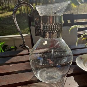 Vintage SILVER Carafe